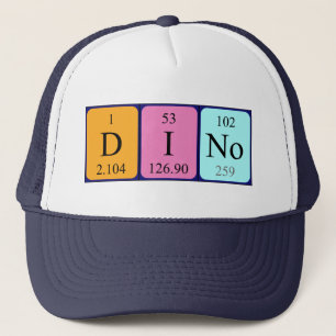 Dino Perioditischer Tabellenname Truckerkappe