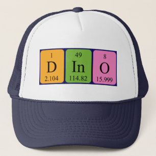Dino Perioditischer Tabellenname Truckerkappe