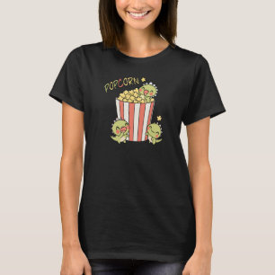 Dino Popcorn Party T-Shirt