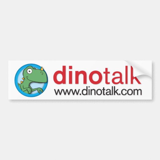 Dino-Portal-Autoaufkleber Autoaufkleber (Vorne)