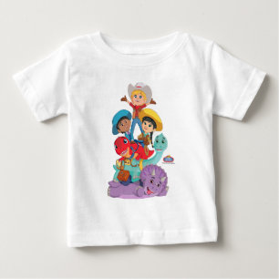Dino Ranch Freunde Baby T-shirt
