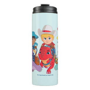 Dino Ranch Friends Design Thermosbecher