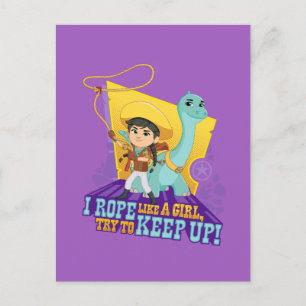 Dino Ranch   Min und Klee Postkarte