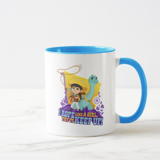 Dino Ranch | Min und Klee Tasse (Rechts)