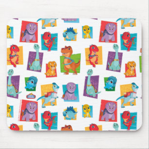 Dino Ranch Pattern Mousepad