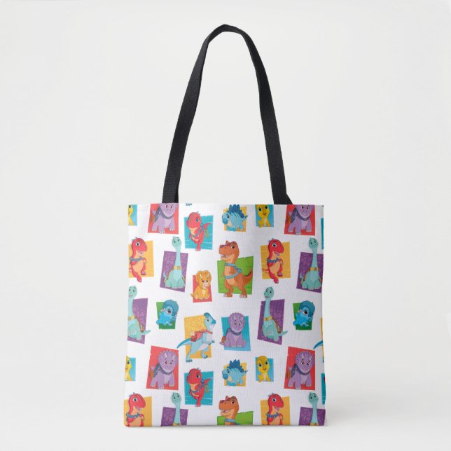 Dino Ranch Pattern Tasche (Vorderseite)