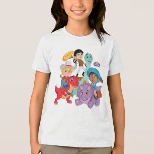 Dino Ranch Yee Haw! Tri-Blend Shirt