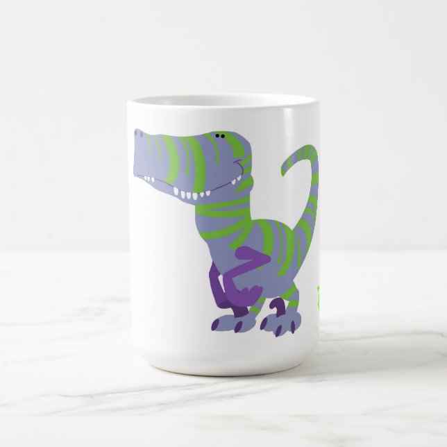 Dino-Raubvogel-Tasse Kaffeetasse (Mittel)