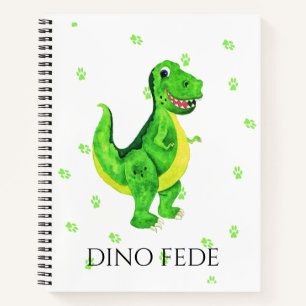 Dino rex Cuaderno de espiral Notizbuch