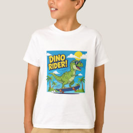 "Dino Rider – Skate into Adventure!" T-Shirt