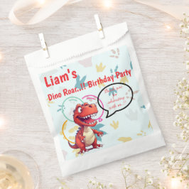 Dino Roar Birthday Party Geschenktütchen