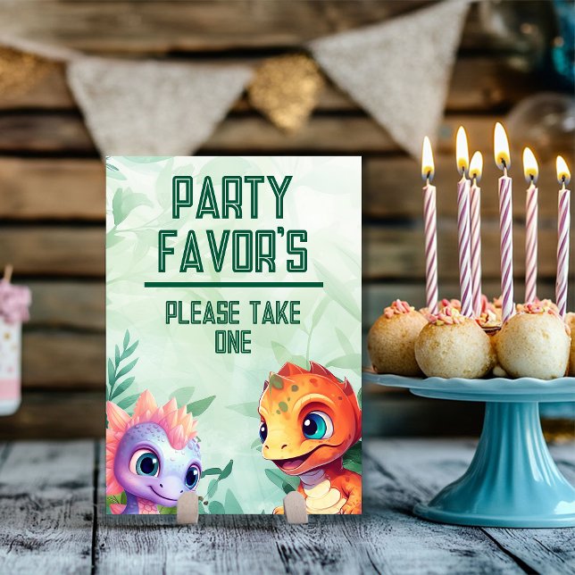 Dino Roar Favoriser, Cartes & Poster Cadeau Set d' (Créateur téléchargé)