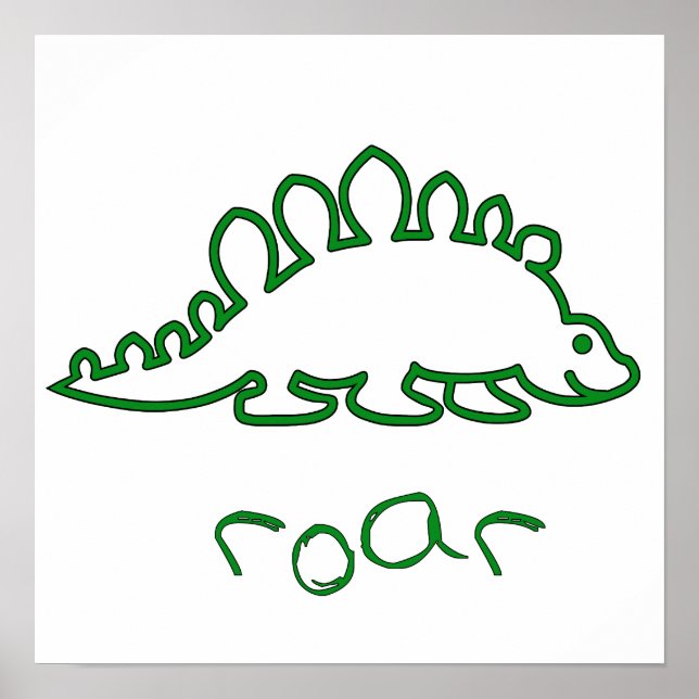 Dino Roar Poster (Vorne)