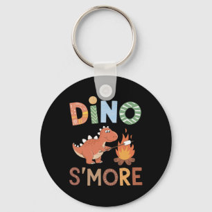 Dino S'more Dinosaur Trex Camping Smores Kawaii S' Schlüsselanhänger