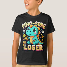 "Dino-Sore Loser" für Kinder - Sad Dinosaur Design
