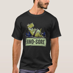 Dino Sore, Lustiges Dinosaurier-Übungs-Fitness-Tra T-Shirt