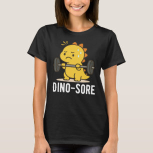 Dino Sore T-Shirt de gym drôle de dinosaure