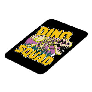 Dino Squad Logo Magnet