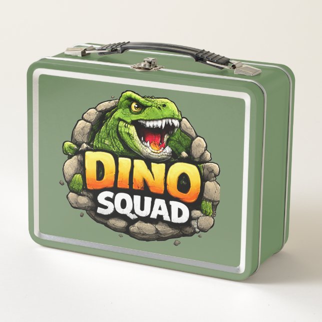 Dino Squad Lunchbox (Vorderseite)