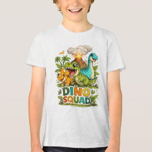 Dino Squad Vulkan Tri-Blend Shirt