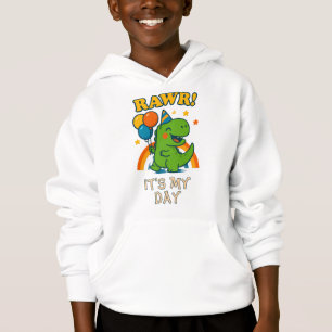Dino Sweat - shirt à capuche d’anniversaire - C’es