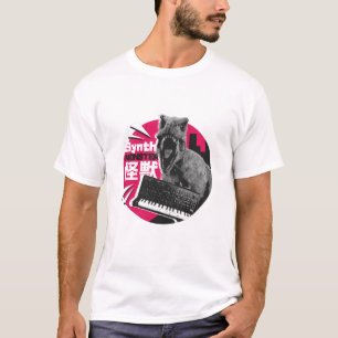 Dino Synthesizer - Musikalisches Monster T-Shirt