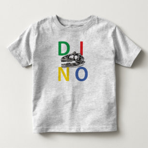 DINO - T-shirt Heather Grey Toddler Fine Jersey