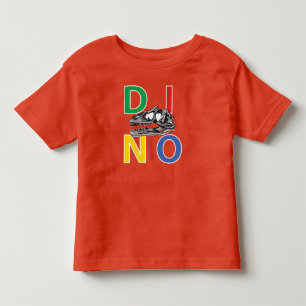 DINO - T-shirt Orange Toddler Fine Jersey
