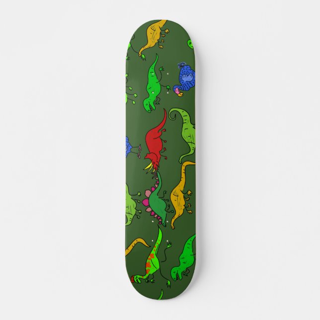 Dino-Tapete Skateboard (Vorne)