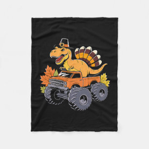 Dino Thanksgiving Jungen Kinder Dino T Rex Monster Fleecedecke