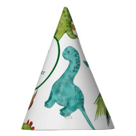Dino Two rex 2nd boy Dinosaur birthday party Partyhütchen