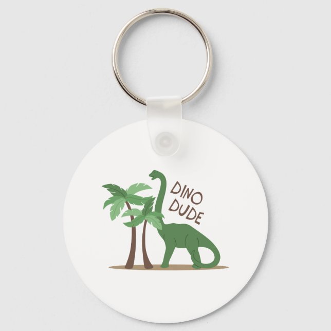 Dino Typ Schlüsselanhänger (Vorderseite)