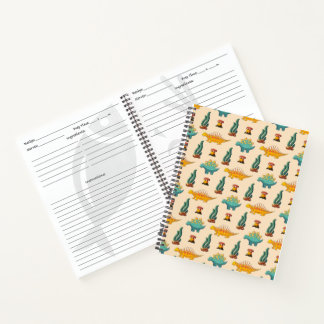 Dino- & UFO-Garten Notizbuch
