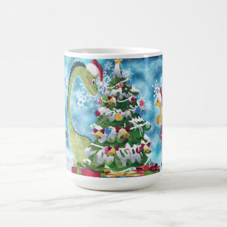 Dino Weihnachts-Tasse Kaffeetasse