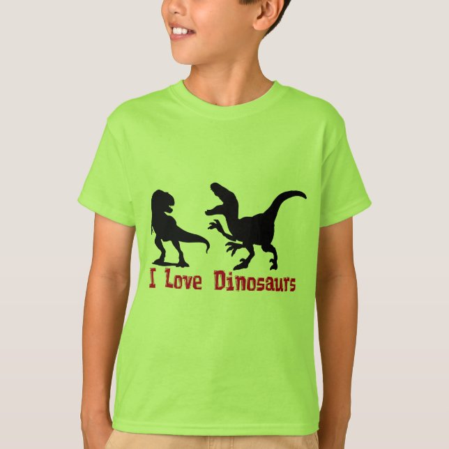 * Dino World Boy T - Shirt (Vorderseite)