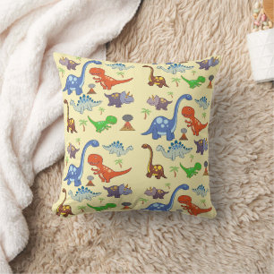 Dino World Throw Kissen