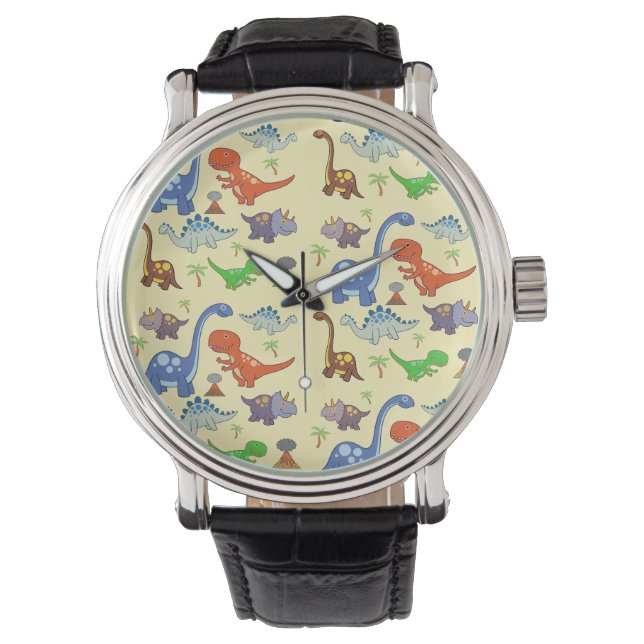 Dino World Watch Armbanduhr (Vorderseite)