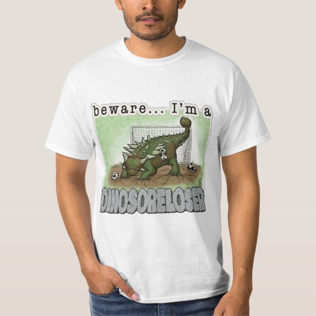 Dino-Wund-Verlierer T-Shirt (Vorderseite)