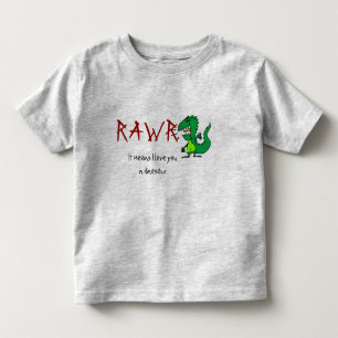 Dinoasaur-T Kleinkind T-shirt