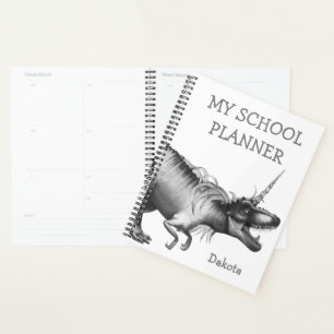 Dinocorn Silver   Chrome Unicorn Dinosaur École