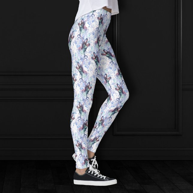 Dinocorn Wolken | Mystical Unicorn Horned Dinosaur Leggings (Von Creator hochgeladen)