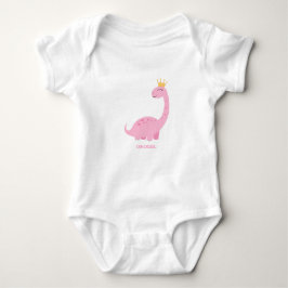 Dinogirl Bodysuit Baby Strampler