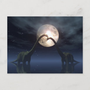 Dinolove Postkarte