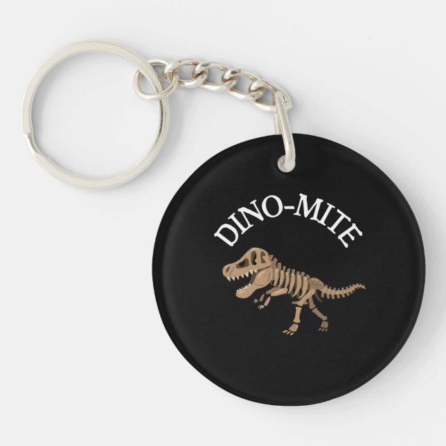 Dinomit Schlüsselanhänger (Vorderseite)