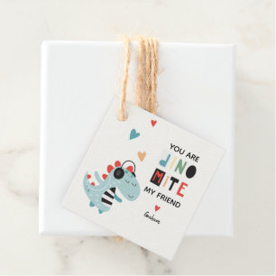 Dinomit Valentine Geschenkanhänger