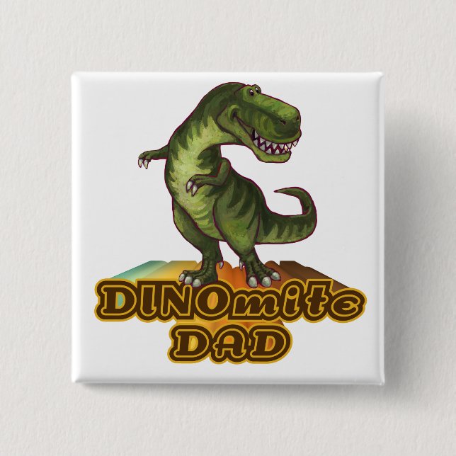 Dinomit Vater Button (Vorderseite)