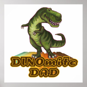 Dinomit Vater Poster