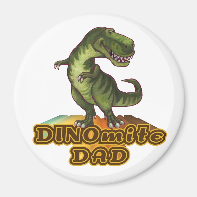 Dinomite Dad Magnet (Vorne)