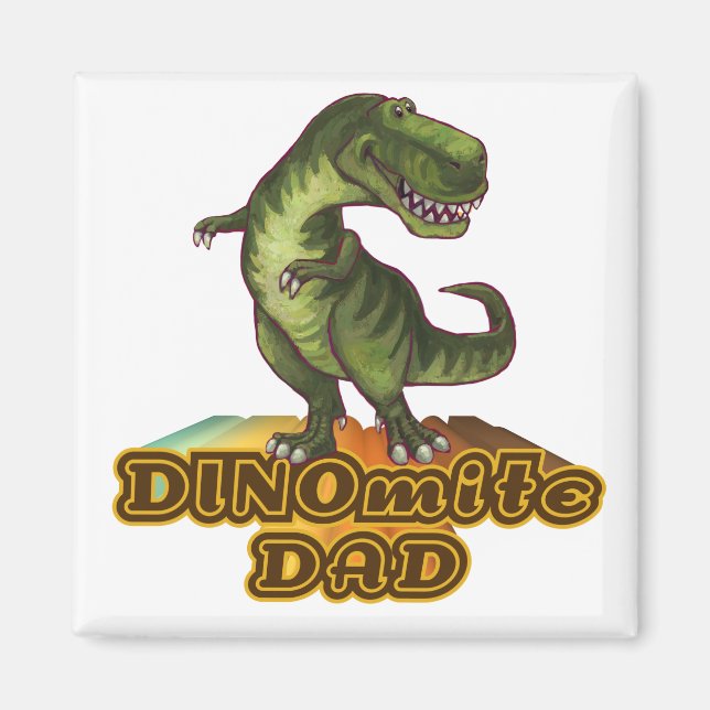 Dinomite Dad Magnet (Vorne)