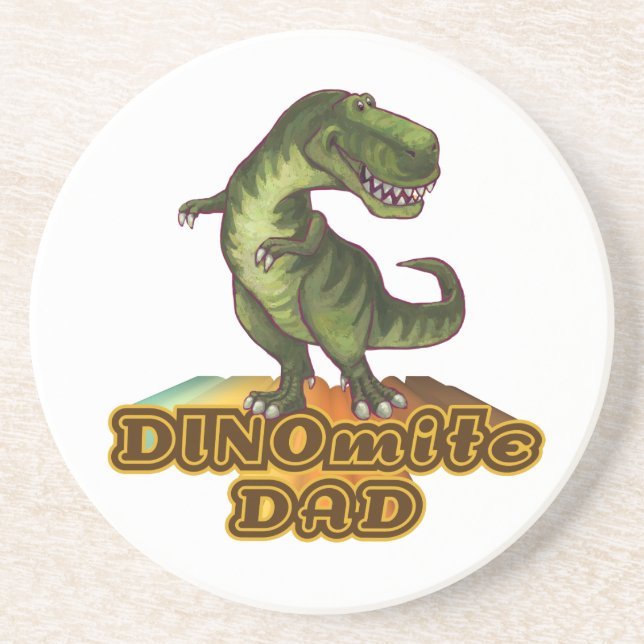 Dinomite Dad Untersetzer (Vorne)